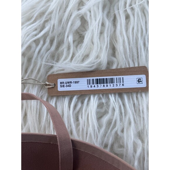 Skims Fits Everybody Scoop Plunge Bra Sienna Size 34D - Picture 6 of 7